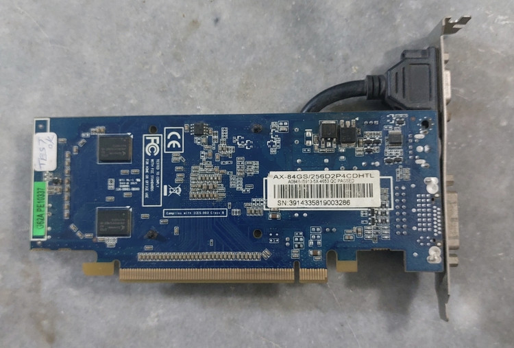 کارت گرافیک 256 مگابایت انویدیا مدل 8400 سوکت DDR2