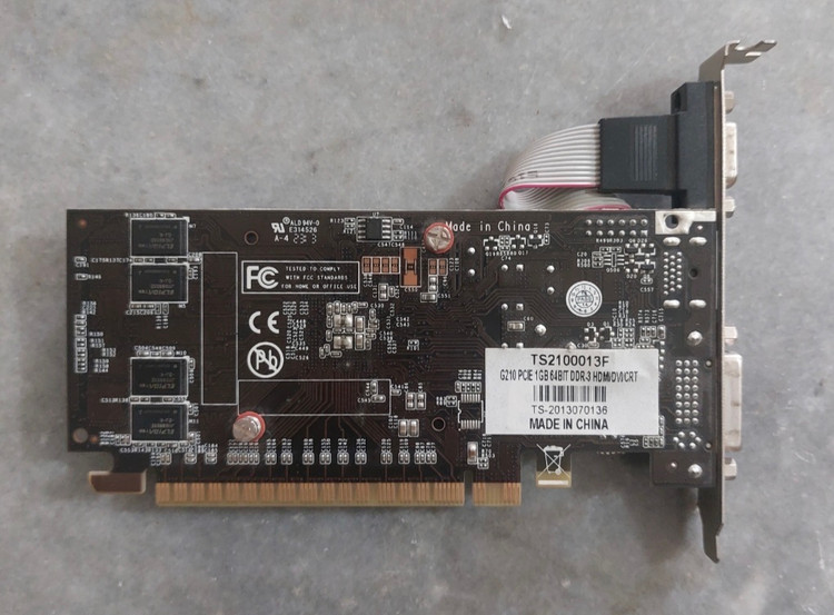 کارت گرافیک ۱ گیگ مدل g210 ddr3