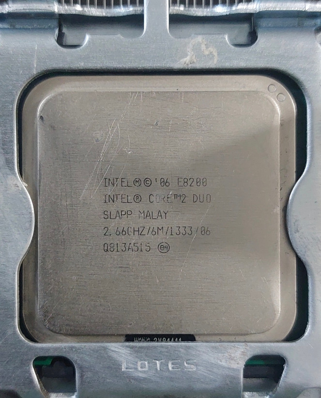 مادربرد ddr3 بایوستار مدل G41D3+ استوک کاملا سالم همراه فن و Cpu E8200 و ۴ گیگ رم ddr3