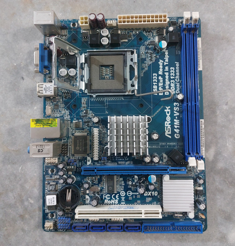 مادربرد ddr3 ازراک مدل G41M-vs3