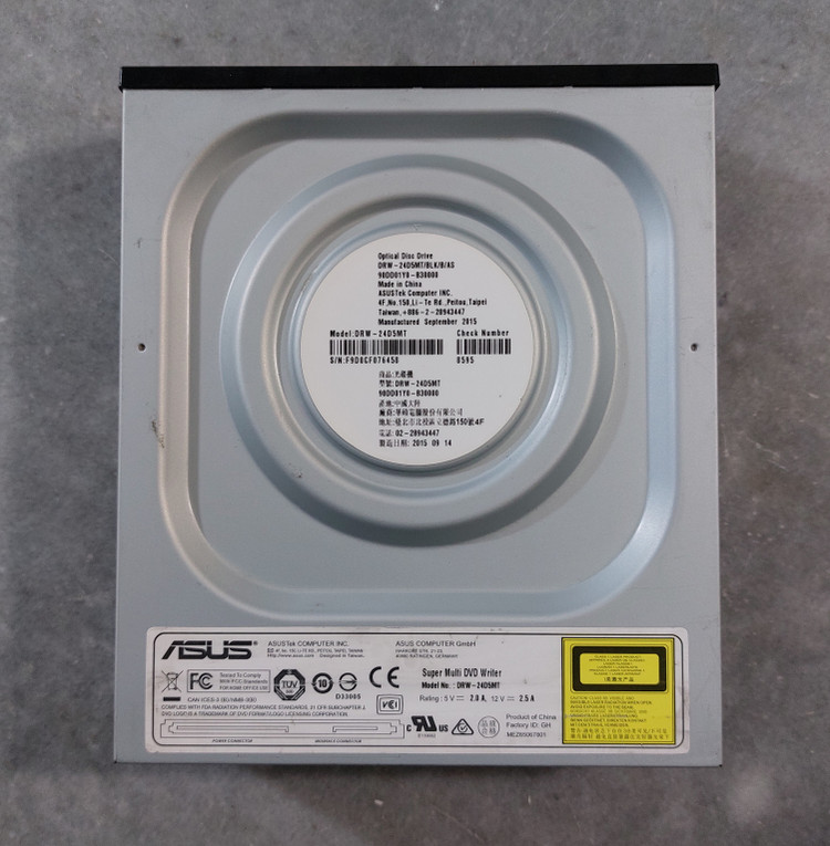 DVD رایتر ایسوس ساتا استوک و کاملا سالم