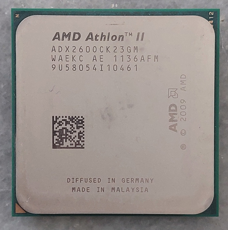 سی پی یو AMD مدل ATHLON II X260 سوکت AM3 استوک