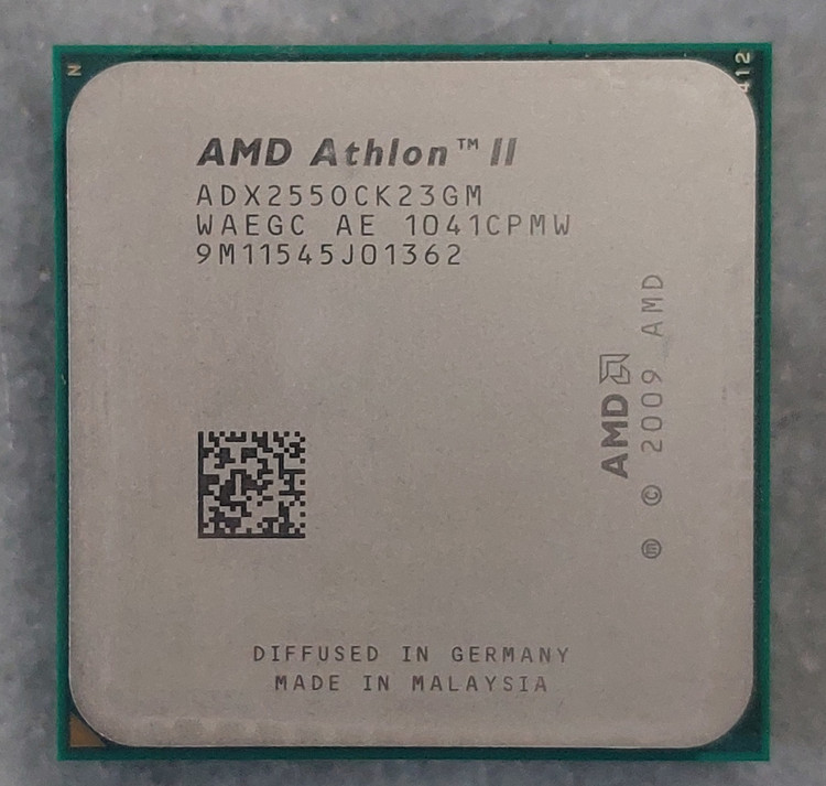 سی پی یو AMD مدل ATHLON II x255 سوکت AM3 استوک