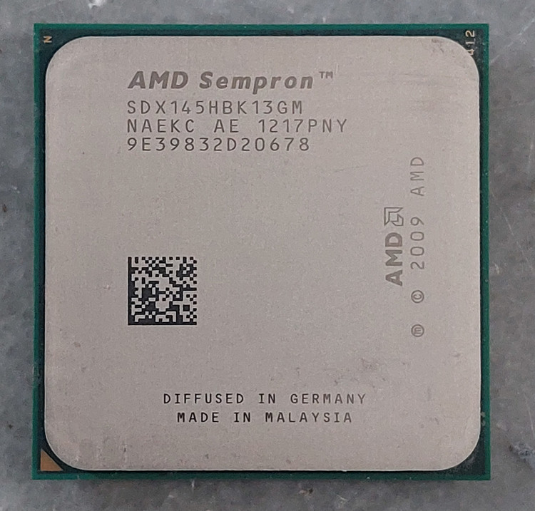 سی پی یو AMD مدل SEMPRON 145 سوکت AM3 استوک