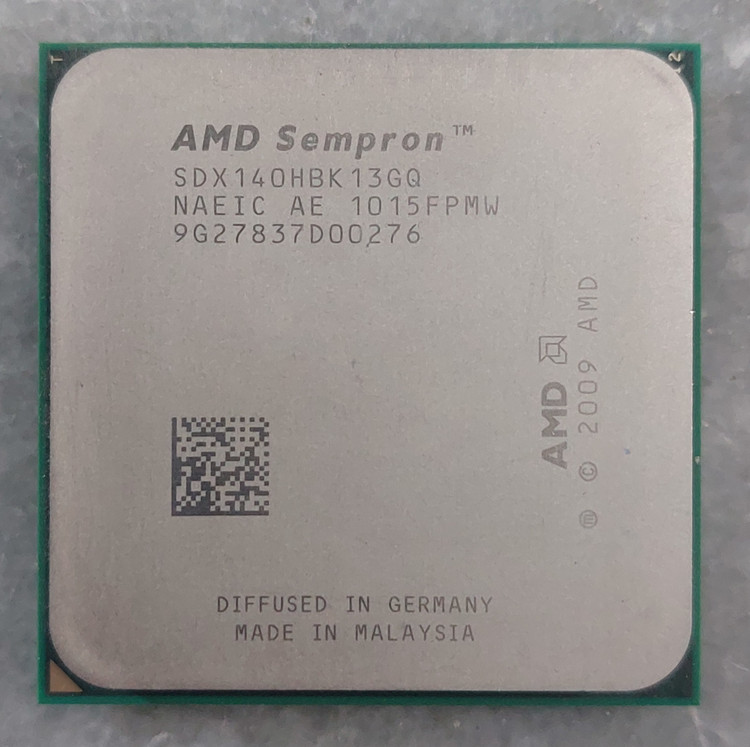 سی پی یو AMD مدل SEMPRON 140 سوکت AM3 استوک