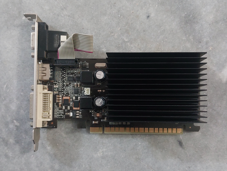 کارت گرافیک ۱ گیگ ddr3 مدل G210 Gainward