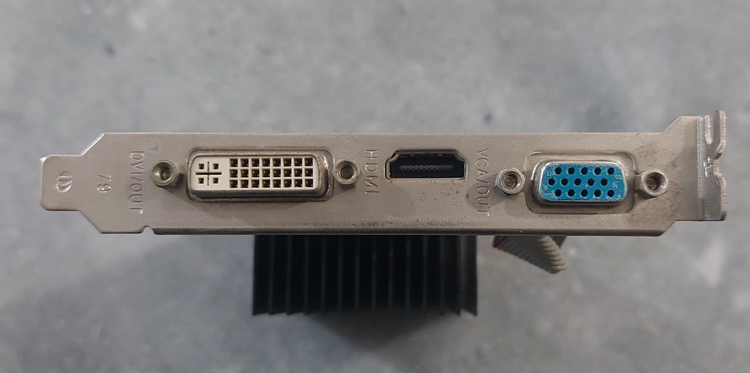 کارت گرافیک ۱ گیگ ddr3 مدل G210 Gainward