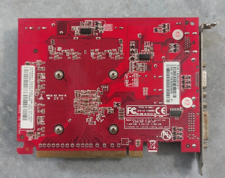 کارت گرافیک ۱ گیگ ddr2 مدل 9400GT 128bit