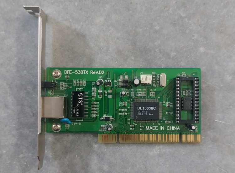 کارت شبکه pci express مدل DLINK DFE-538TX استوک