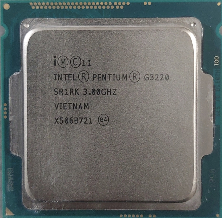سی پی یو اینتل intel G3220 مناسب سوکت ۱۱۵۰