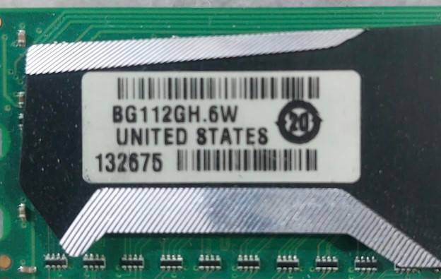 رم 2 گیگ DDR3 دسکتاپ فرکانس 1600 برند بالستیک کورشیال هتسینک دار اورجینال استوک