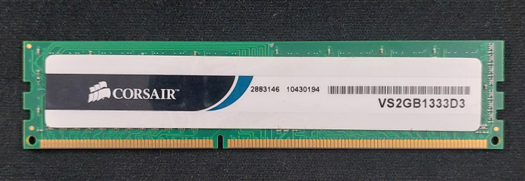 رم 2 گیگ DDR3 دسکتاپ فرکانس 1333 برند کورسیر اورجینال استوک