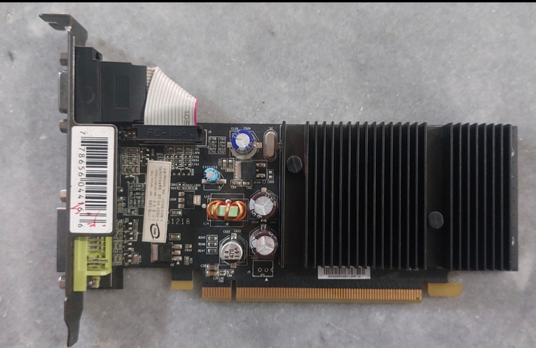 کارت گرافیک ۱۲۸ مگابايت ۷۱۰۰ gs انویدیا ddr2