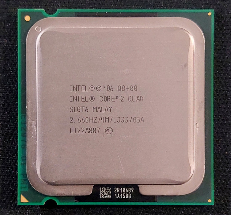 سی پی یو چهار هسته ای اینتل مدل Q8400 quad core استوک