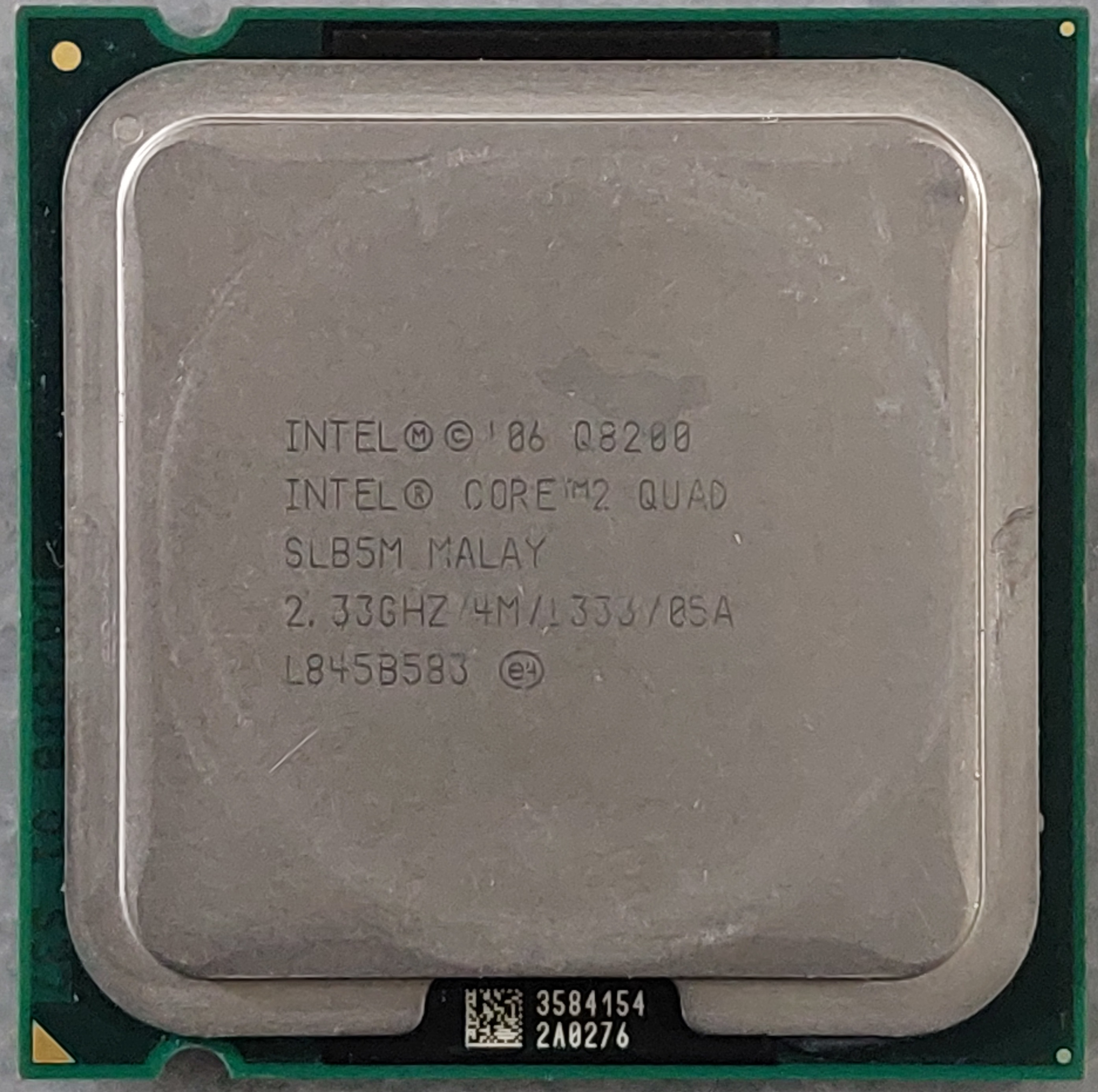 سی پی یو چهار هسته ای اینتل مدل Q8200 quad core استوک