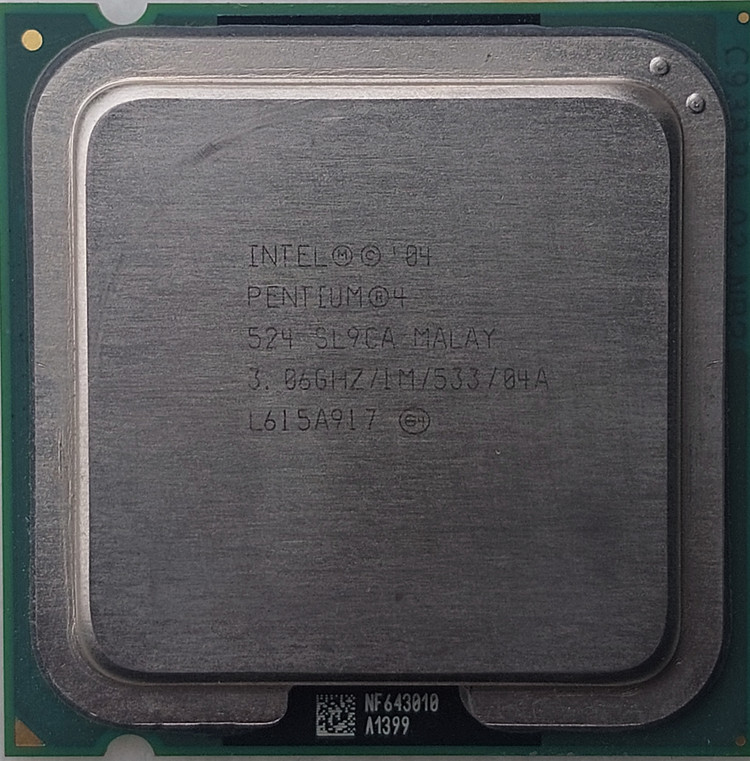 سی پی یو اینتل Pentium 4 مدل ۵۲۴ استوک
