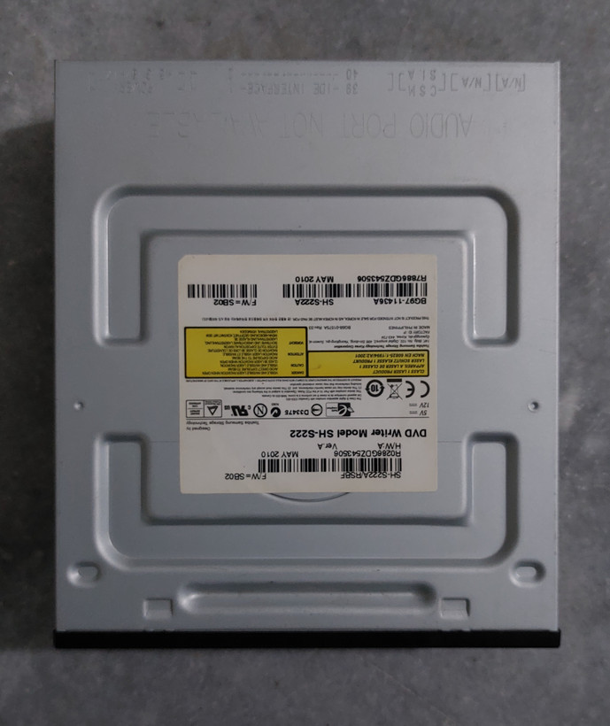 DVD رایتر سامسونگ ide استوک و کاملا سالم