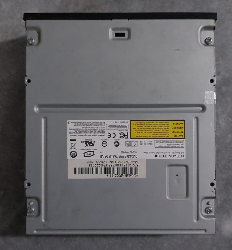DVD رایتر لایتون ide استوک و کاملا سالم