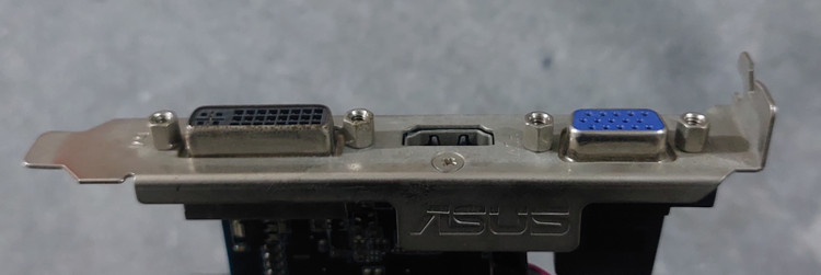 کارت گرافیک ایسوس ۱ گیگ مدل G210 SILENT رابط DDR3