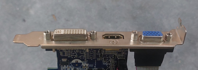 کارت گرافیک ۱ گیگ ddr3 مدل G210 gigabyte