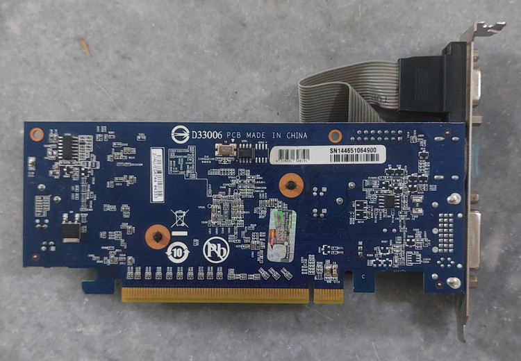 کارت گرافیک ۱ گیگ ddr3 مدل G210 gigabyte