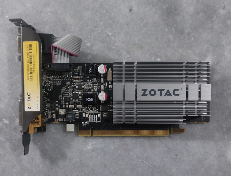 کارت گرافیک ۱ گیگ DDR2 مدل ZOTAC 8400GS