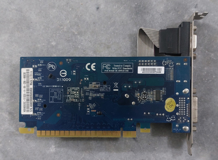 کارت گرافیک 512مگابایت DDR2 مدل elitegroup 8400GS