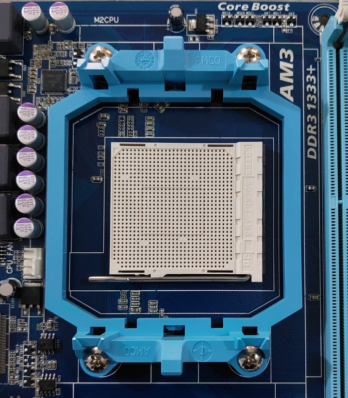 مادربرد DDR3 گیگابایت مدل GA-M68MT-S2 استوک کاملا سالم